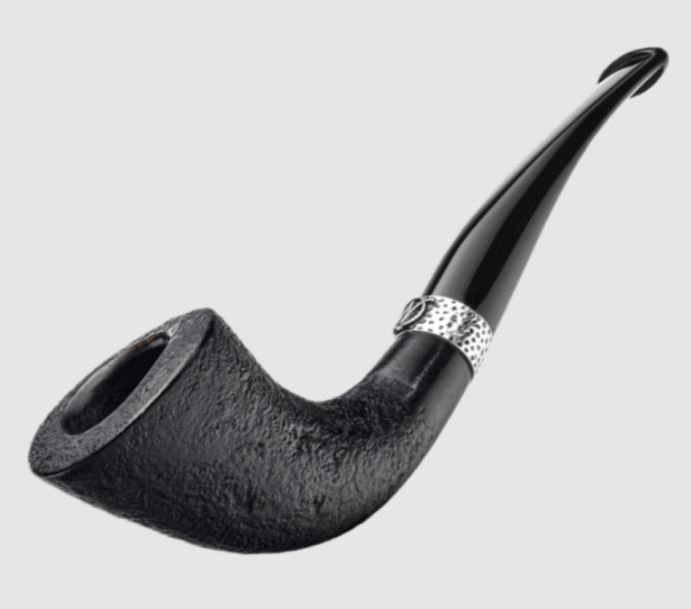 Erik Nording Silver Classic Horn Pipe Sandblast - Click Image to Close